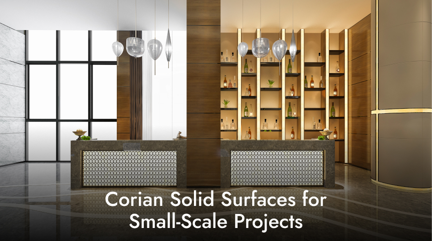 Corian Solid Surfaces for Small-Scale Projects