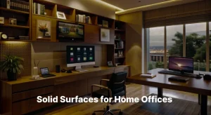 Solid Surfaces in Home Office Design: Functionality Meets Aesthetics