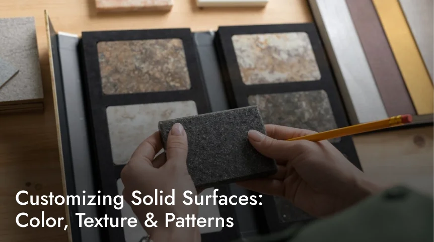 Customizing Solid Surface: Color, Texture, and Pattern Options