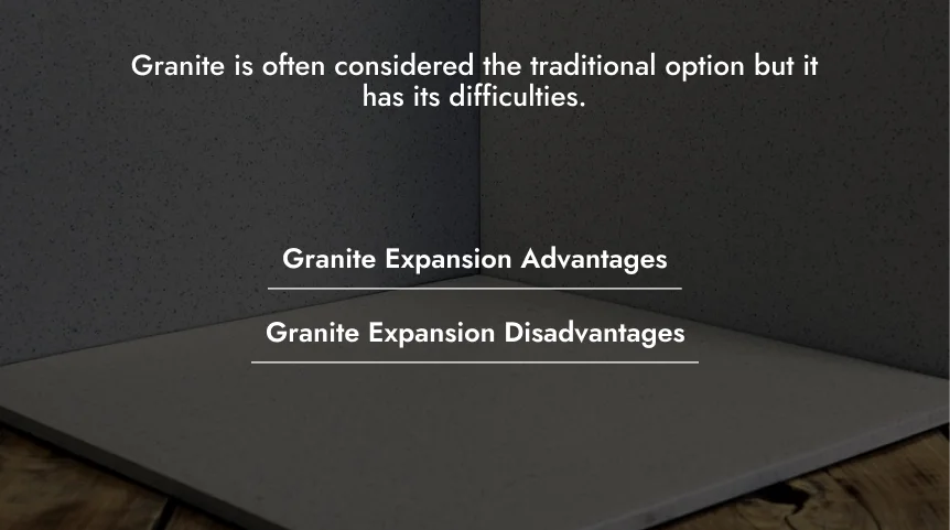 Granite is often considered the traditional option but it has its difficulties.