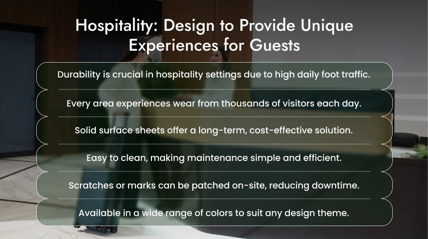 Hospitality: Design to Provide Unique Experiences for Guests