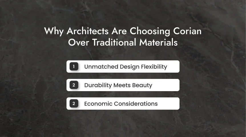 Why Architects Are Choosing Corian Over Traditional Materials